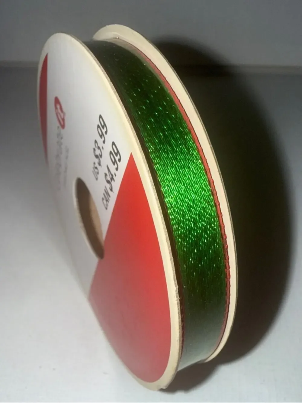 Celebrate It Satin Ribbon Spool in Shiny Green